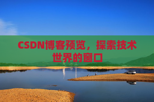 CSDN博客预览，探索技术世界的窗口